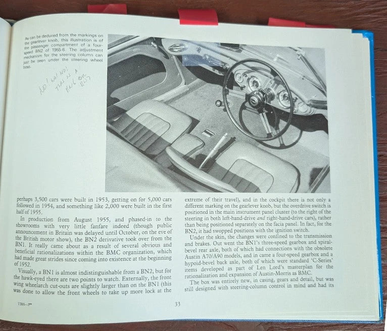 Austin Healey Enthusiast Book Set for Classic Car Lovers