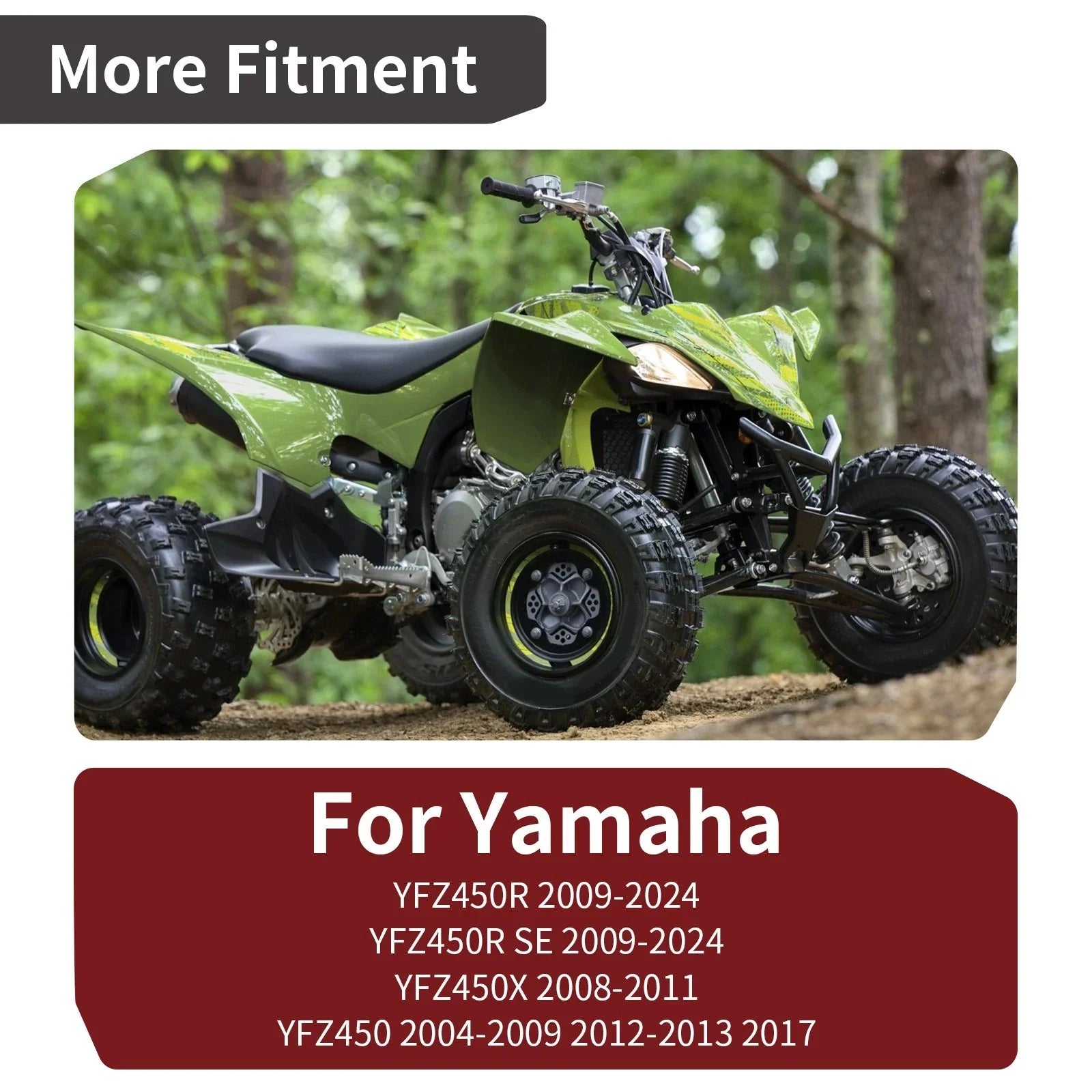 Air Filter Guide Kit for Yamaha YFZ450 (2004–2017)