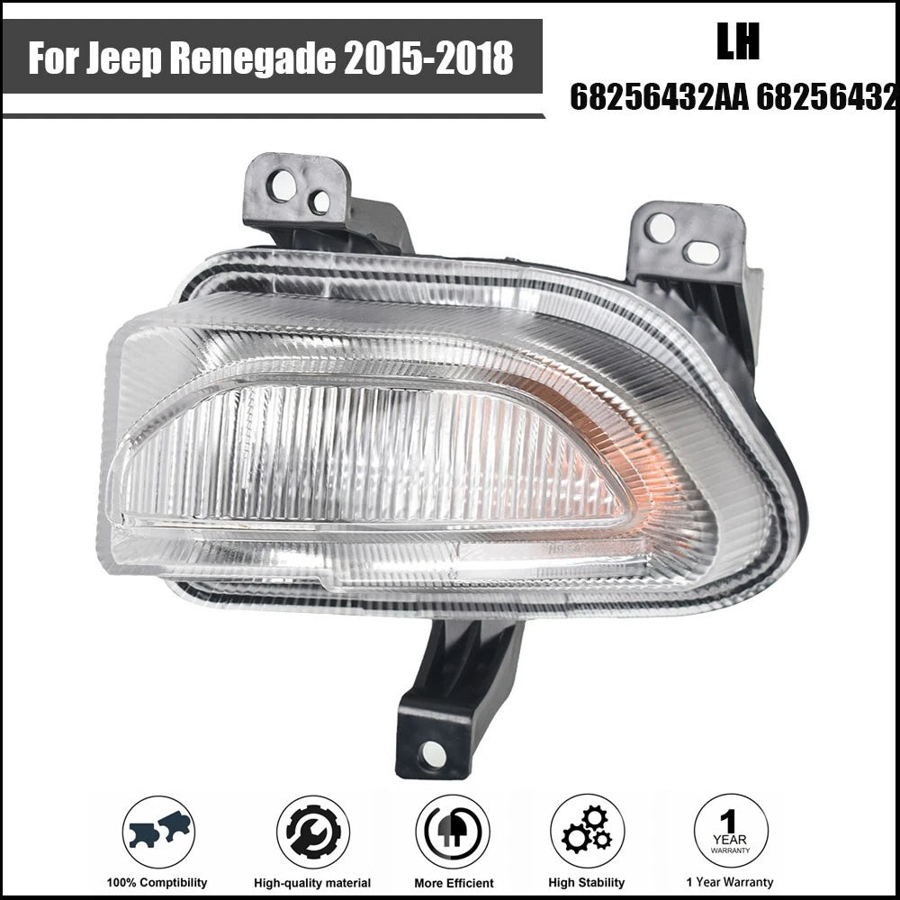 Left Parking Turn Signal Light for Jeep Renegade (2015–2018)