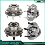Set of 4 Front Rear Wheel Bearing Hub AWD for Cadillac CTS (2018–2019)