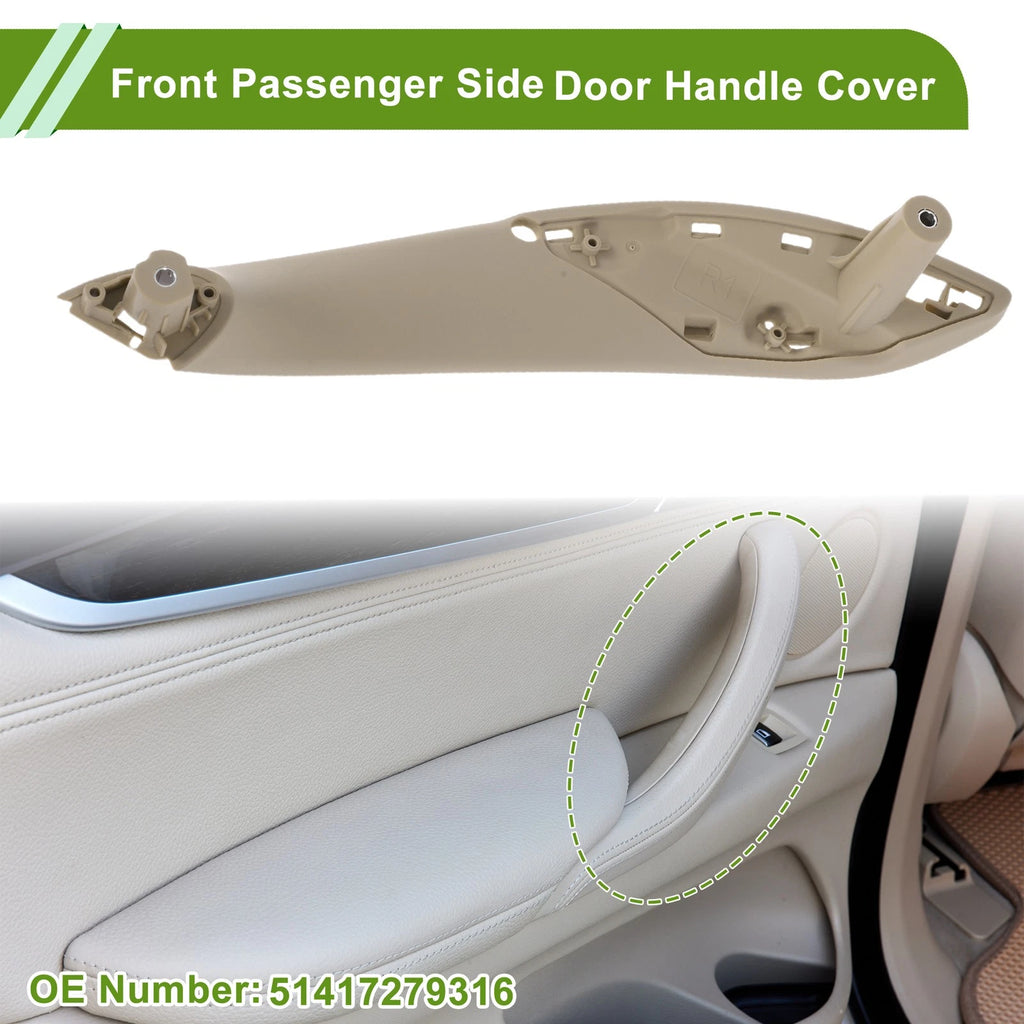 Door Panel Handle Pull Trim Cover for BMW 3 Series (2012–2018) No. 51417279316