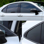 Chrome Blackout Overlay Window Trim for Toyota Camry (2018-2023)