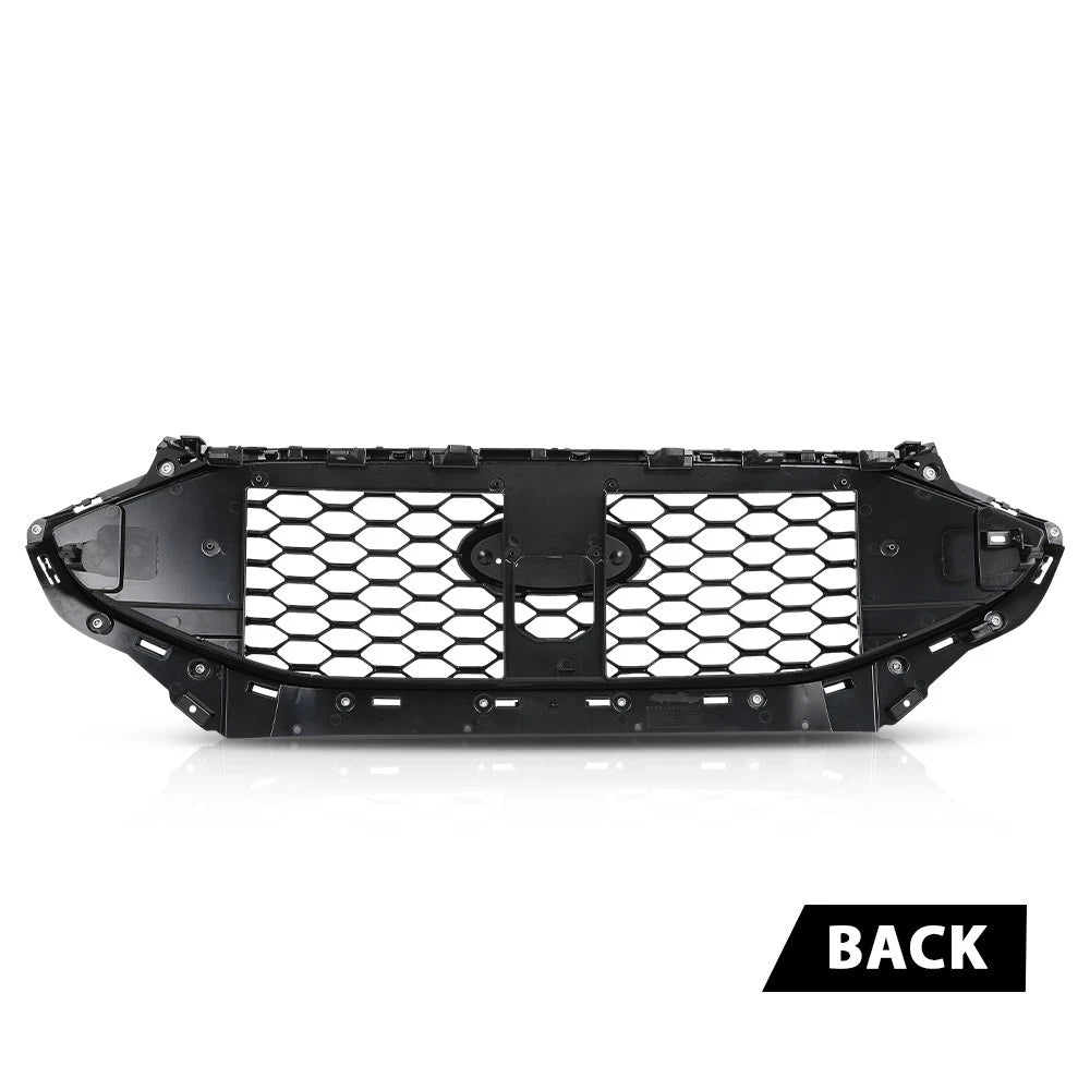 Front Bumper Upper Grille for Ford Edge ST (2019–2022) Black