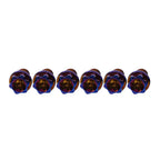 6pcs M6x20mm Titanium Torx Head Flange Bolts for Motorcycle Bicycle