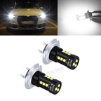 LED Headlight High Beam Bulbs 2pcs for Audi A3 A4 A5 A6 Q5 Q7 TT (2010–2016)