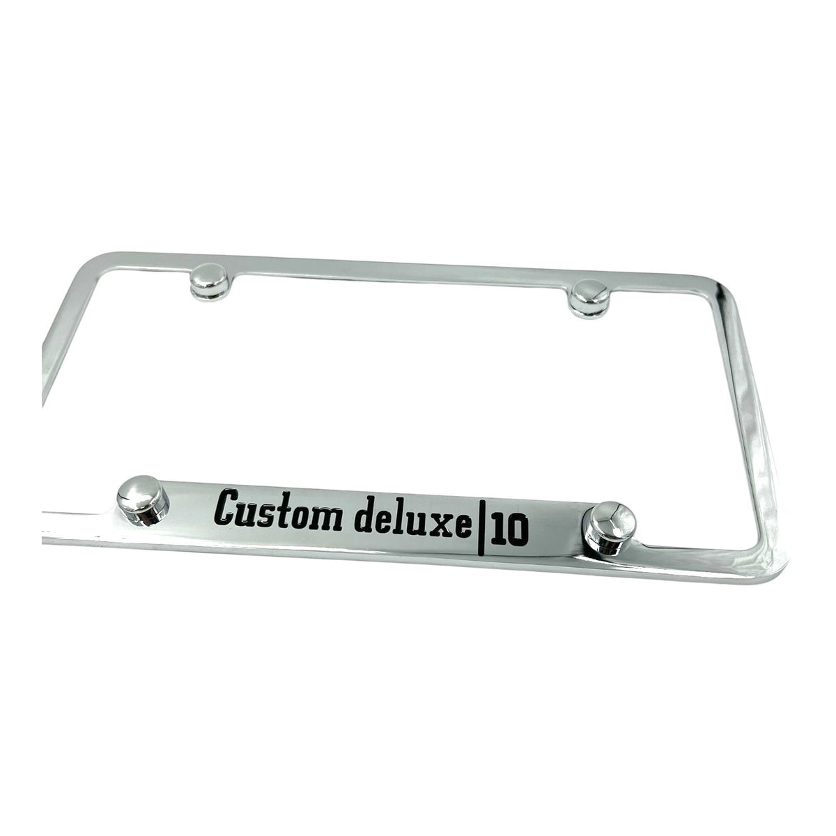 License Plate Frame Licensed for Chevrolet Custom Deluxe (2014–2019)