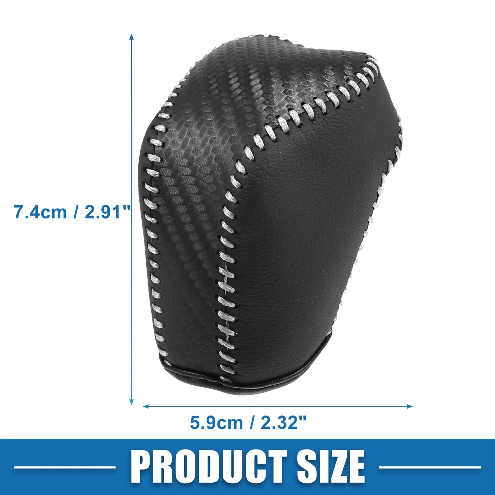 Gear Shifting Knob Cover Trim for Toyota Avalon (2019–2023) Black Gray