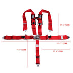3" Quick Release Safety Seat Belt Harness for ATV UTV Offroad