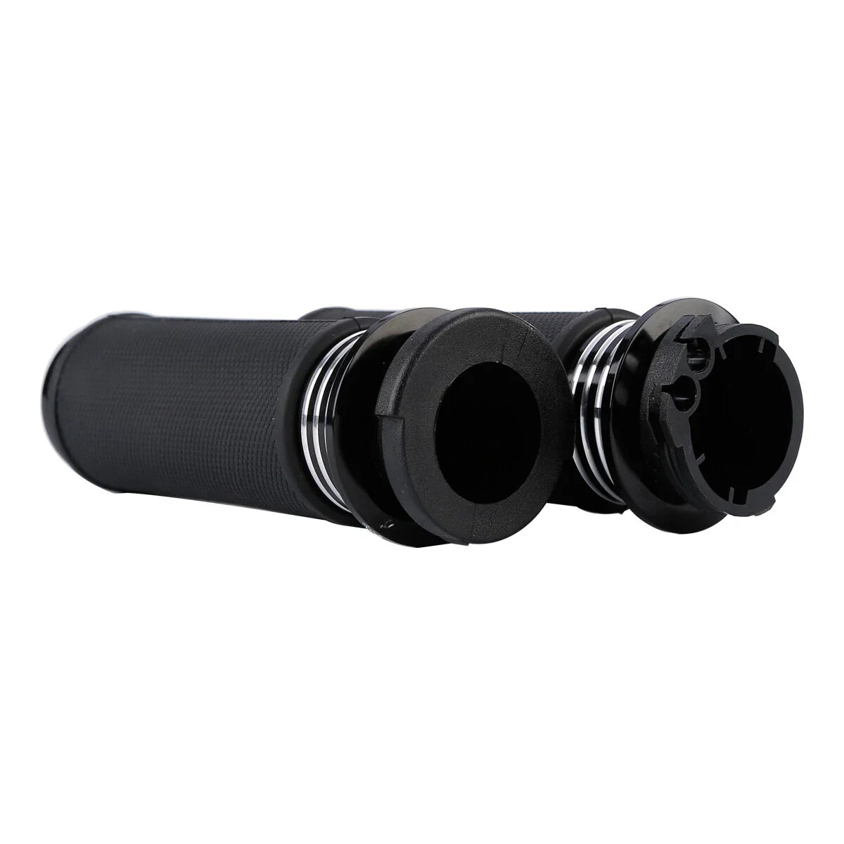 1'' Black CNC Handlebar Grips for Harley V Rod VRSC VRSCR (2002-2017)