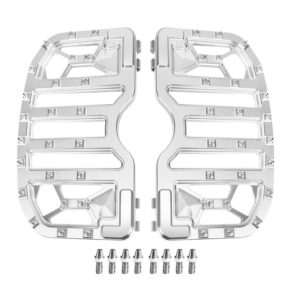 MX Style Front Driver Floorboards Foot Pegs for Harley Touring Street Glide (1984–2017)