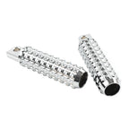 Chrome Foot Pegs for Harley Davidson Softail Sportster
