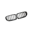 Carbon Gloss Black Double Line Grille for BMW 3 E90 E91 (2009–2012)