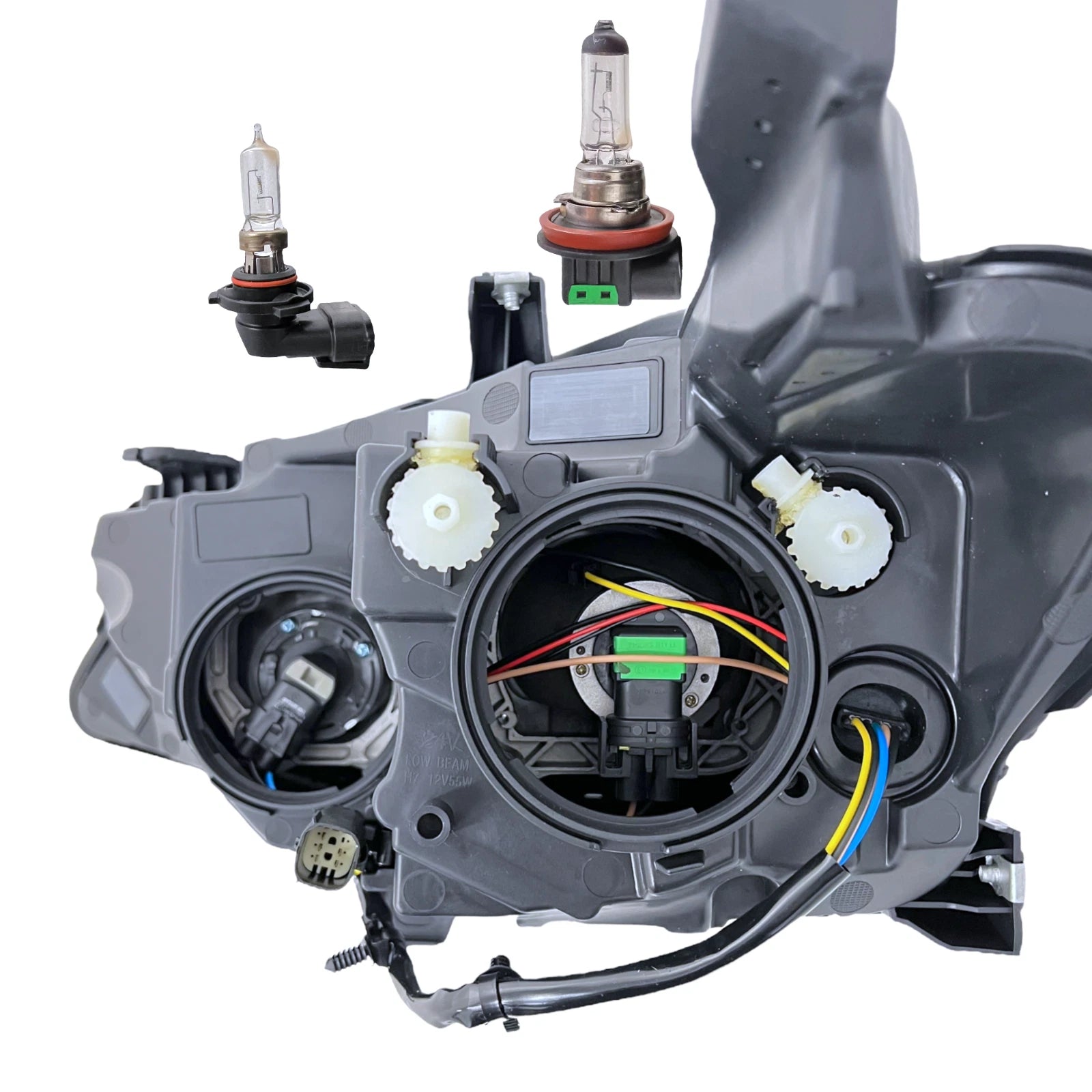 Passenger Side Halogen Headlight with Bulb for Chevrolet Malibu (2019–2025)