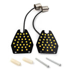 2X 30SMD 1156 LED Turn Signal Indicator Yellow for Honda CBR1000RR (2004–2007)