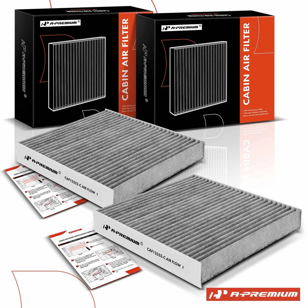 2X Activated Carbon Cabin Air Filter for Nissan Altima (2013–2018)