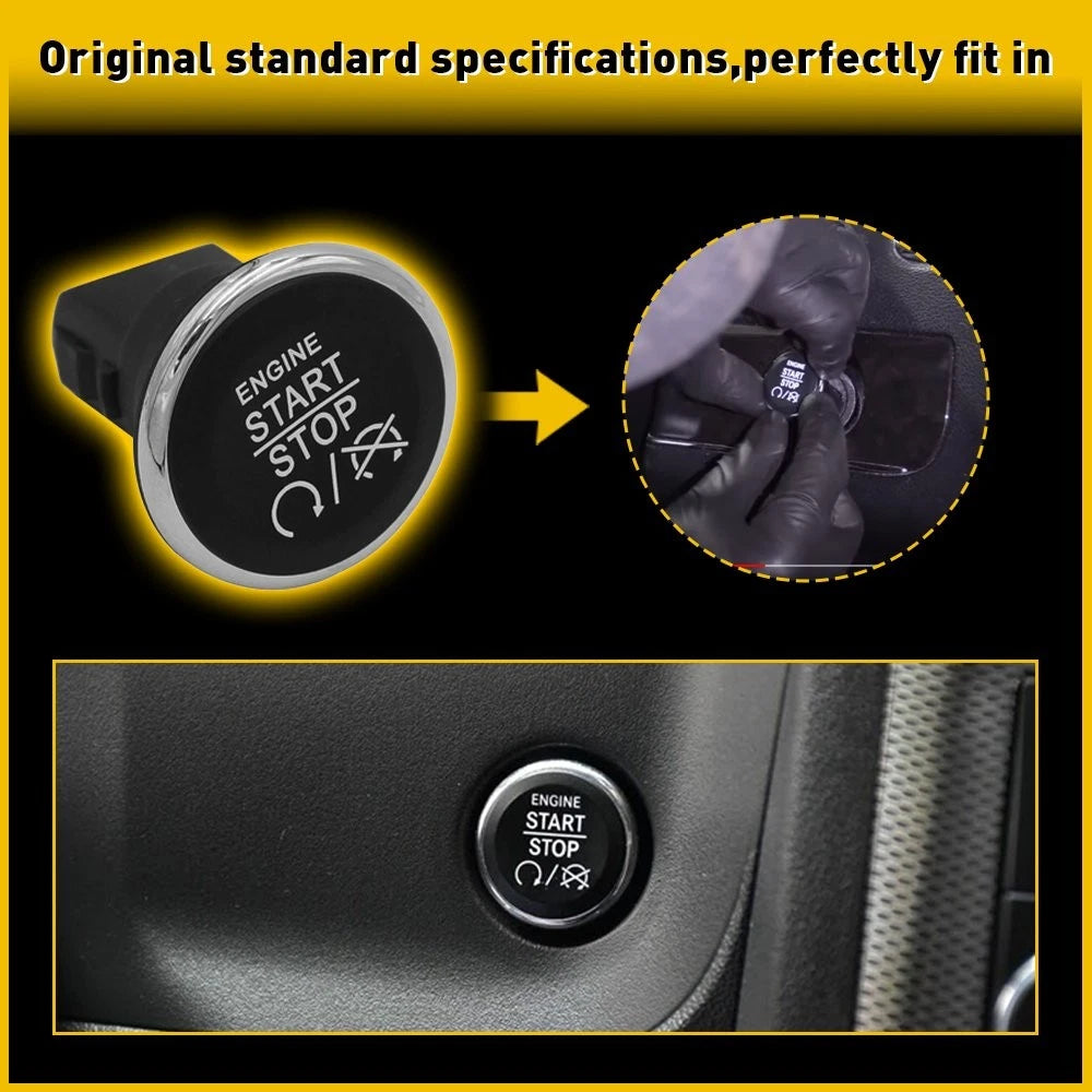 Keyless Push Button Engine Start Stop Switch for Jeep Grand Cherokee (2009–2013)