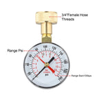 Heavy Duty Water Pressure Tester 0200 PSI for Automotive