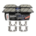 Bosch QuietCast Front Ceramic Brake Pads for Hyundai Azera Santa Fe Kia Sorento (2006–2019)