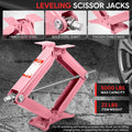 24in Lift Steel Scissor Car Jack for RV Trailer (5000lbs Capacity)