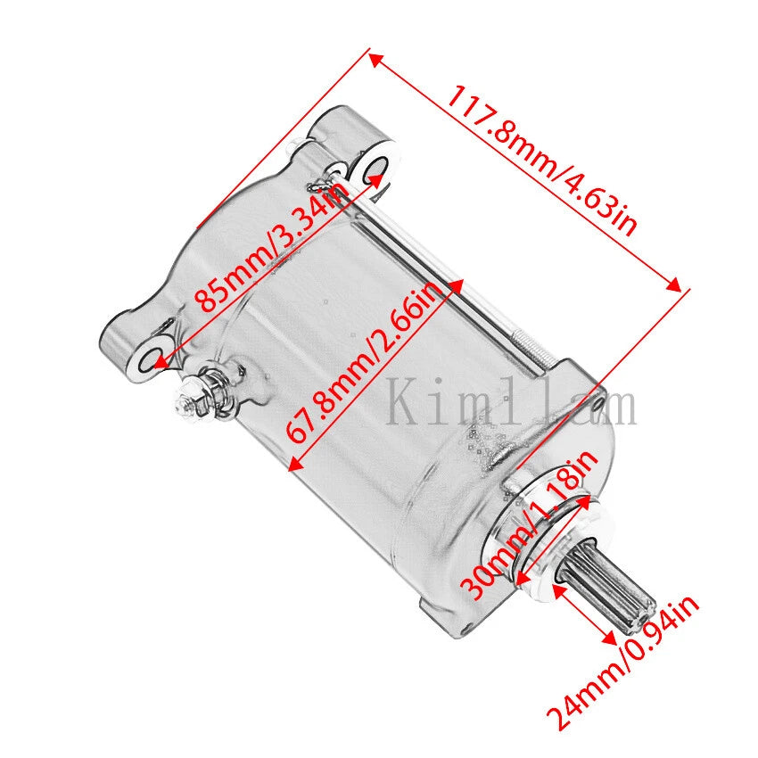 Starter Motor for Yamaha Wave Runner XL760 GP760 WR650 WRA700 XL700 (1996–2002)