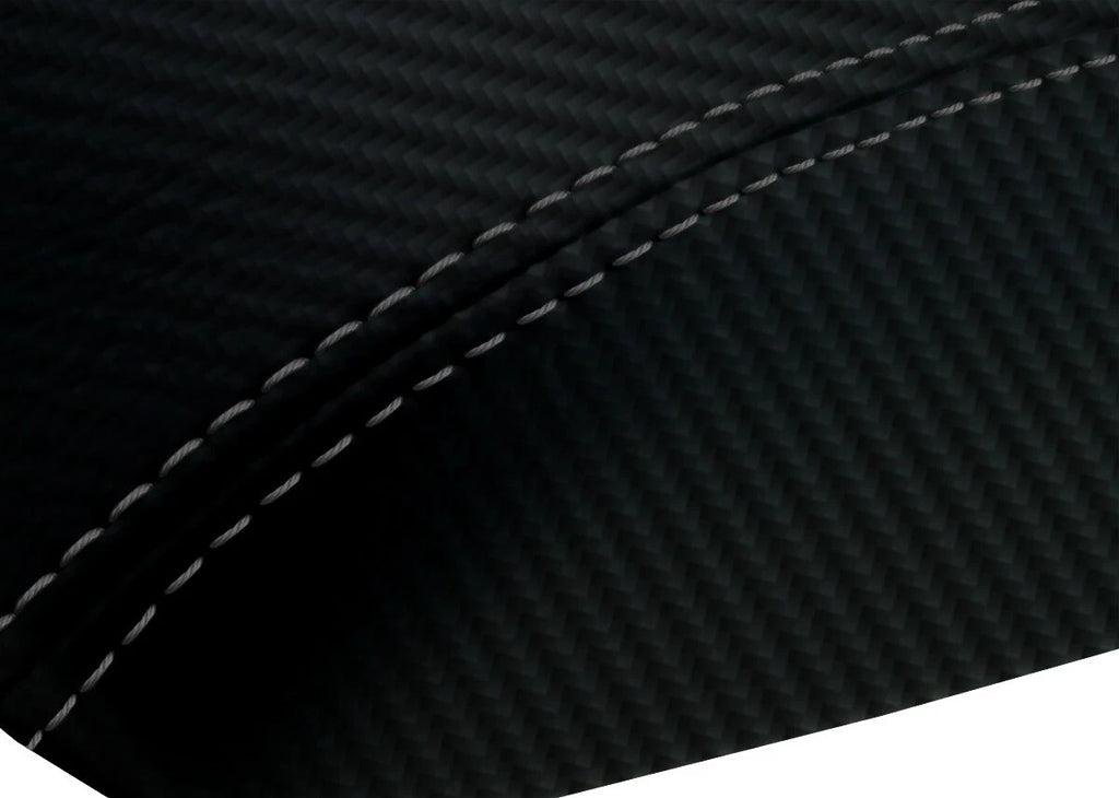 Carbon Fiber Console Lid Armrest Cover for Ford Ranger (1998–2004)