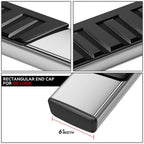 Set of 2 Running Board Step Bars for Silverado Sierra 1500 2500HD (2007–2019)