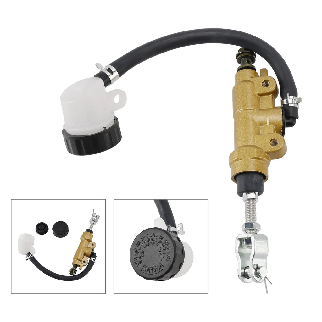 Rear Brake Master Cylinder Fluid Reservoir for Yamaha YZ125/YZ250/DT200 (2000–2023)