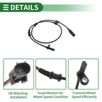 ABS Wheel Speed Sensor for Mercedes-Benz W176 (2012-2019)