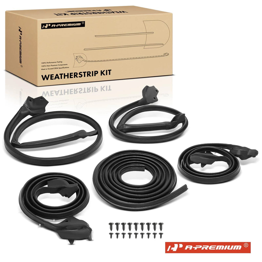 Weatherstrip Seals Kit for Chevy Camaro Pontiac Firebird (1970–1981)