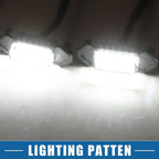Front Grille Lights Set for Toyota Tacoma TRD PRO (2016–2022) White LED 718844543149