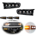 LED DRL Fog Lights with Turn Signal for Ford Bronco Raptor (2021–2023)