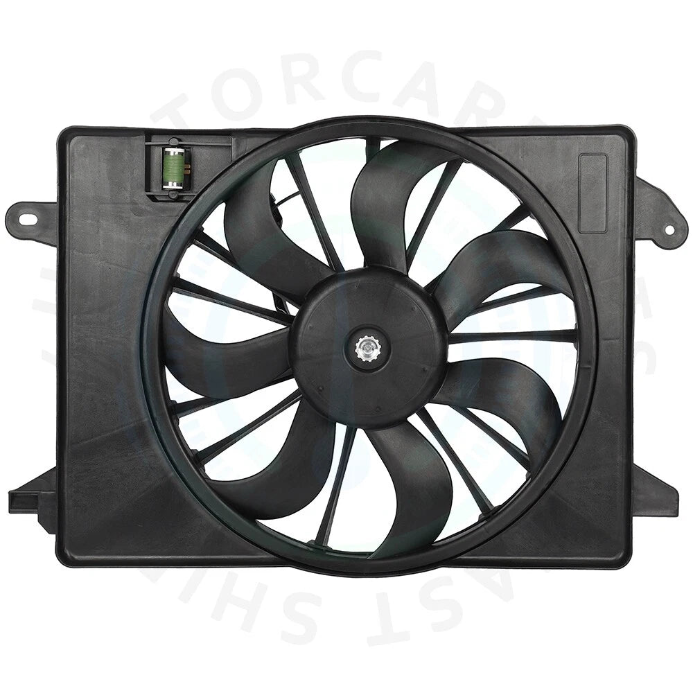 Radiator Cooling Fan Assembly for Dodge Challenger Chrysler 300 (2009–2018)