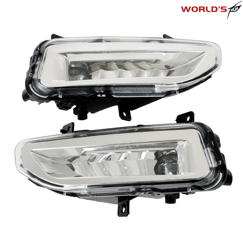 Set of 2 Front LED Fog Lights for Nissan Frontier Sentra Titan XD (2020–2022)