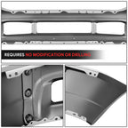Chrome Front Bumper Face Bar for Ford F-250 F-350 SD (2000–2004)