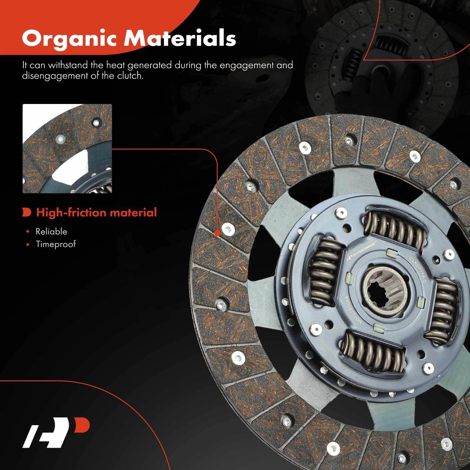Clutch Kit for Ford Mustang (1994–2004) V6 3.8L 3.9L