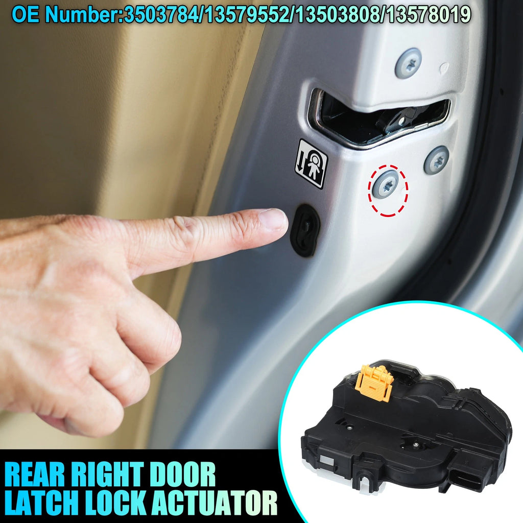 Rear Right Door Latch Lock Actuator for Chevy Cruze (2011–2014) 13503784