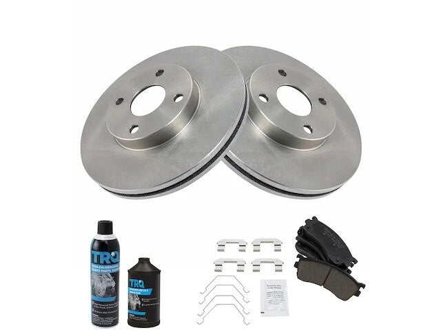 Front Brake Pad and Rotor Kit for Mazda Protege 2001–2003 CK757KZ