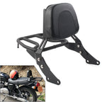 Backrest Sissy Bar Luggage Rack for Triumph Street Twin Scrambler T100 T120 (2016–2023)