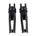 Black Passenger Foot Pegs for Ducati Monster 696 796 695 659 749 999/S/R (2008-2015)
