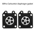 80Pcs Carb Metering Diaphragm Repair for Carburetor (95-526, 95-526-9, 95-526-9-8)