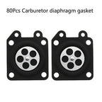 80Pcs Carb Metering Diaphragm Repair for Carburetor (95-526, 95-526-9, 95-526-9-8)