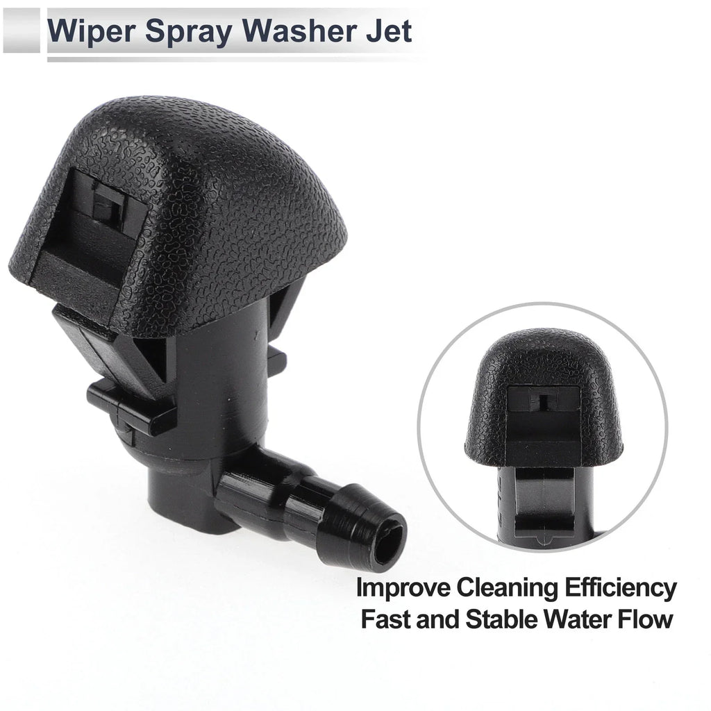 Washer Nozzle & 6 x Hose Connectors for Honda