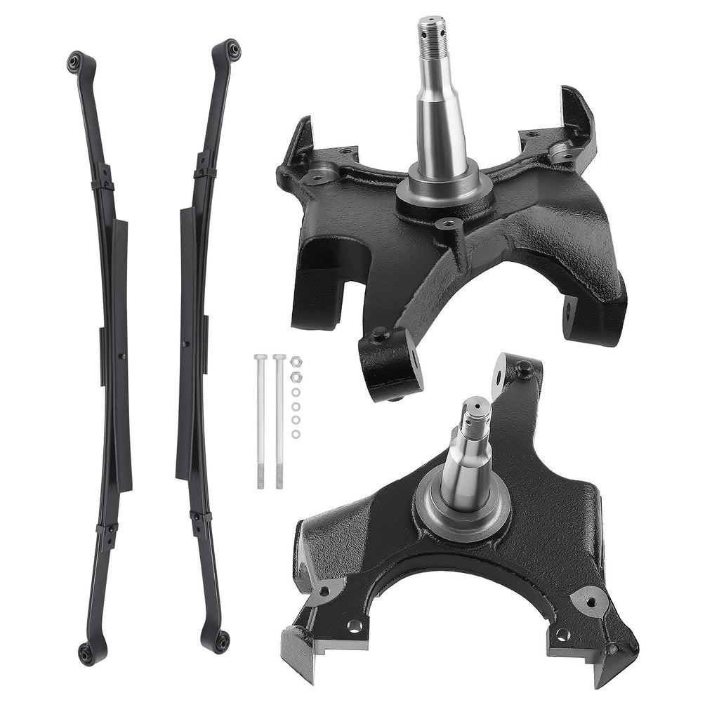 2"/4" Drop Suspension Kit for Chevy GMC C-1500 Truck (1988–1998)