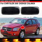 2X Sequential LED Side Marker Light for Chrysler 200 300 Dodge Charger Jeep