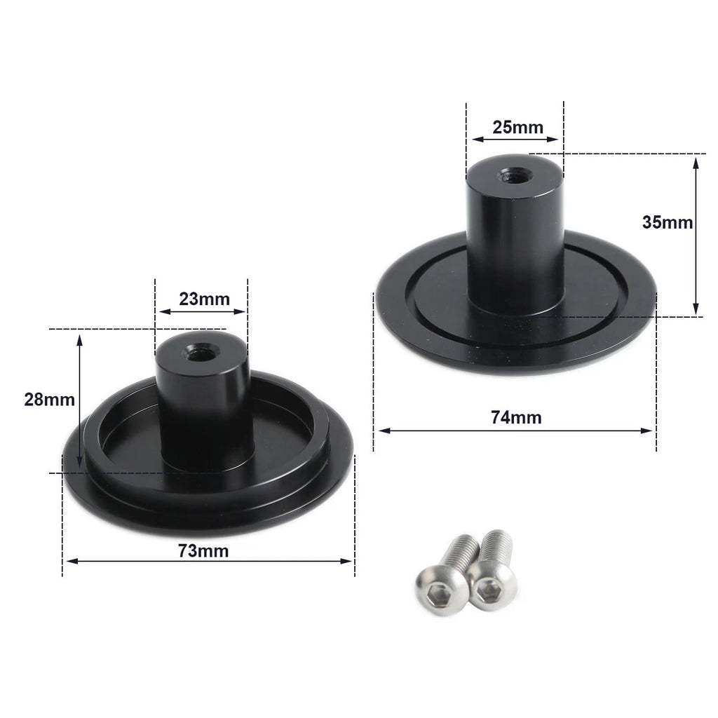 Rear Axle Plugs for BMW R1200S (2006–2007), R1200ST (2005–2007), R1200RT (2005–2015)