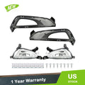 Pair Fog Light Lamps for Hyundai Tucson (2016–2018)