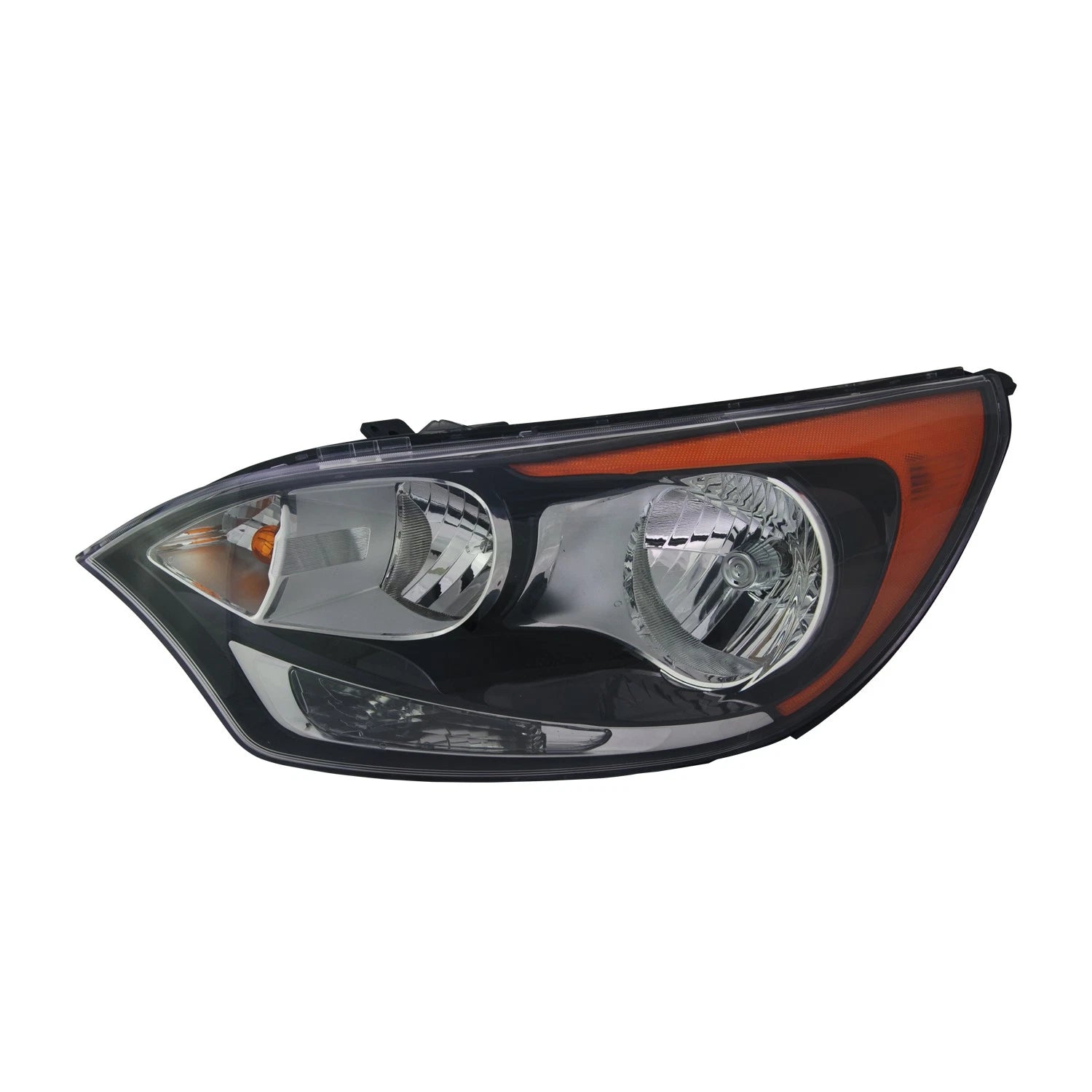 Replacement Driver Side Halogen Headlight Assembly w/o LED Position Light