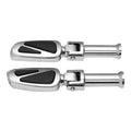Chrome Passenger Footpegs Bracket for Harley Heritage Classic, Fat Bob (18-25)