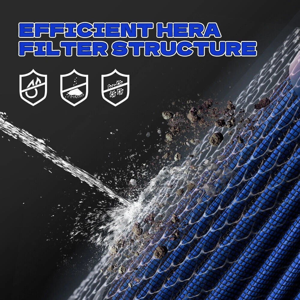 4" High Flow Inlet Round Dry Air Filter for