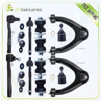 Set of 12 Suspension Parts for Honda Civic (1996–2000) Control Arm Ball Joint Tie Rods
